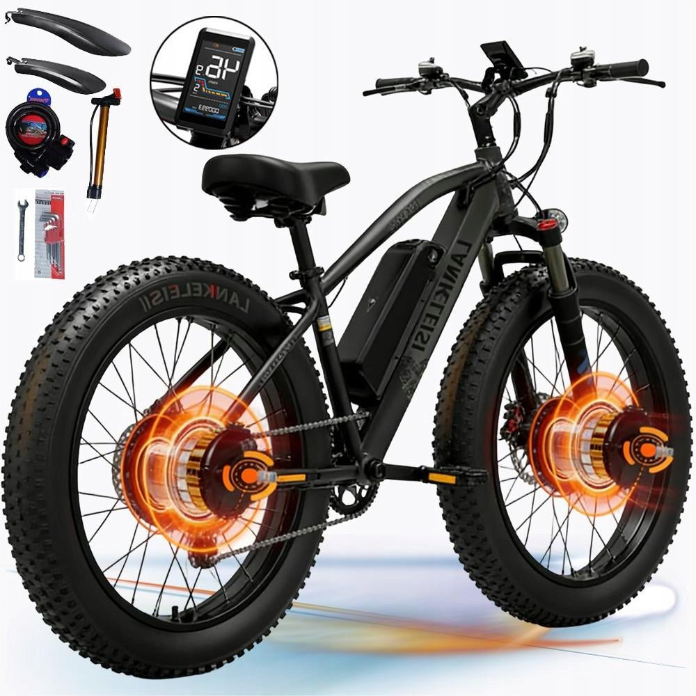 Electric vehicle LANKELEISI MG740 PLUS 2000W 48V 20AH 51KM/H 150KM 26"