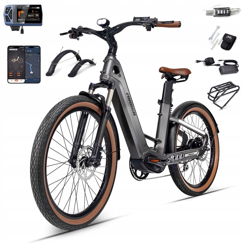Electric vehicle MIHOGO Air 48V 19.2AH 40km/h 200HP Shimano Carbon fibre Manufacturer code 9331522334634