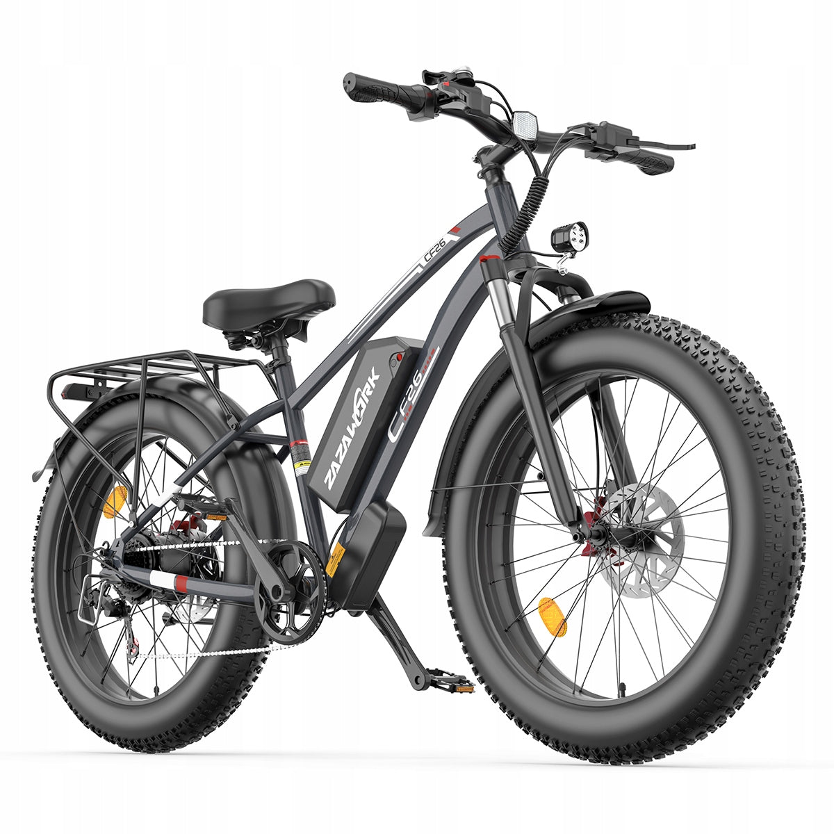 Electric vehicle ZAZAWORK CF26 1500W 20AH 50KM/H 120km 26"Thick Tyre PL Brand ZAZAWORK