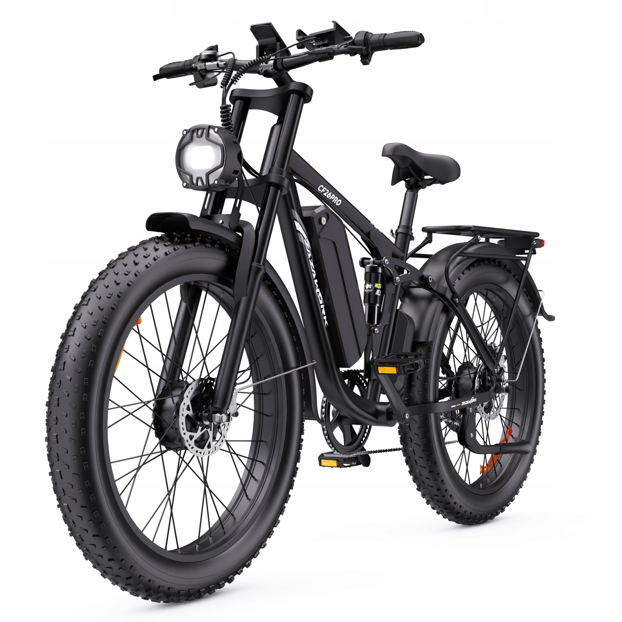 Electric vehicle ZAZAWORK CF26 Pro Dual engine 2000W 48V 23AH 53KM/H PL Foldability partially assembled, calibrated
