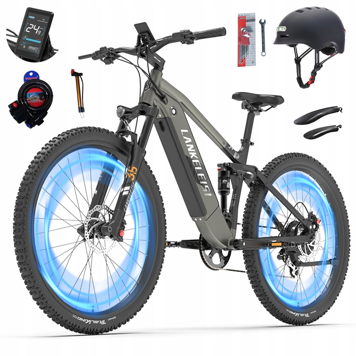 Electric vehicle for adults LANKELEISI RX600PRO 20AH 1000W 150HP PL