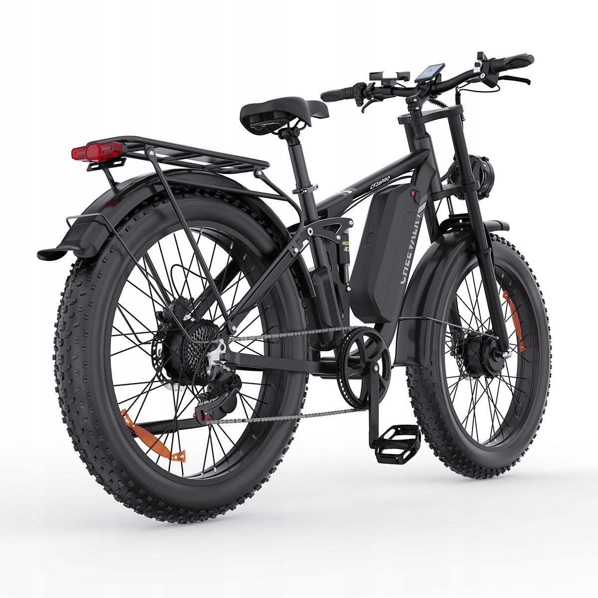 Electric vehicle two engine CHEEVALRY 2000W 23AH 52KM/H 26"Thick Tyre Brand Cheevalry