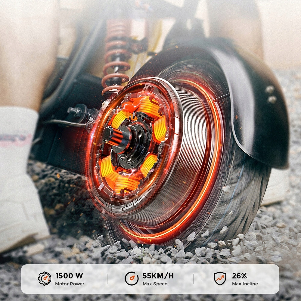 Electric vehicles Agileride 1500W 72KM 55KM/H 72KM 15" 48V15.6Ah with NFC Manufacturer code 1500w Pojazd elektryczny