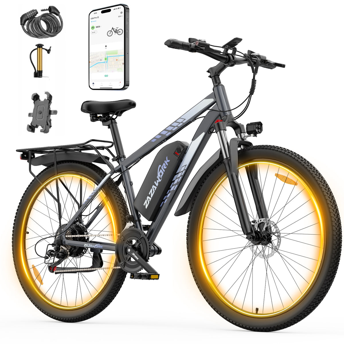 Electric vehicles Off-road 1000W 20AH 50KM/H 120km 29" Shimano APP PL Brand no brand