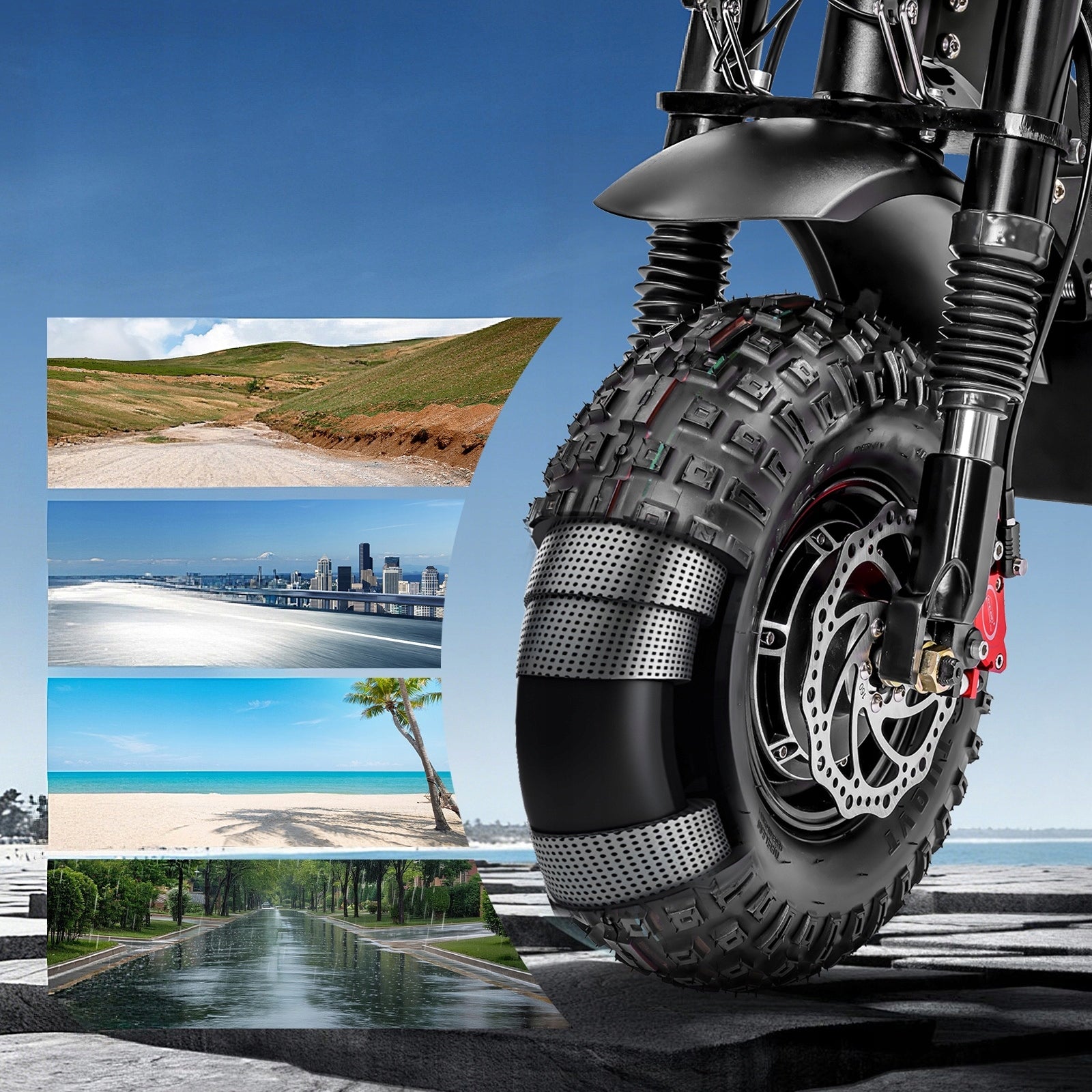 Electric vehicles Off-road VREOM T116 Off-road Mode 8000W 60V 40Ah 90km Engine power 8000 W