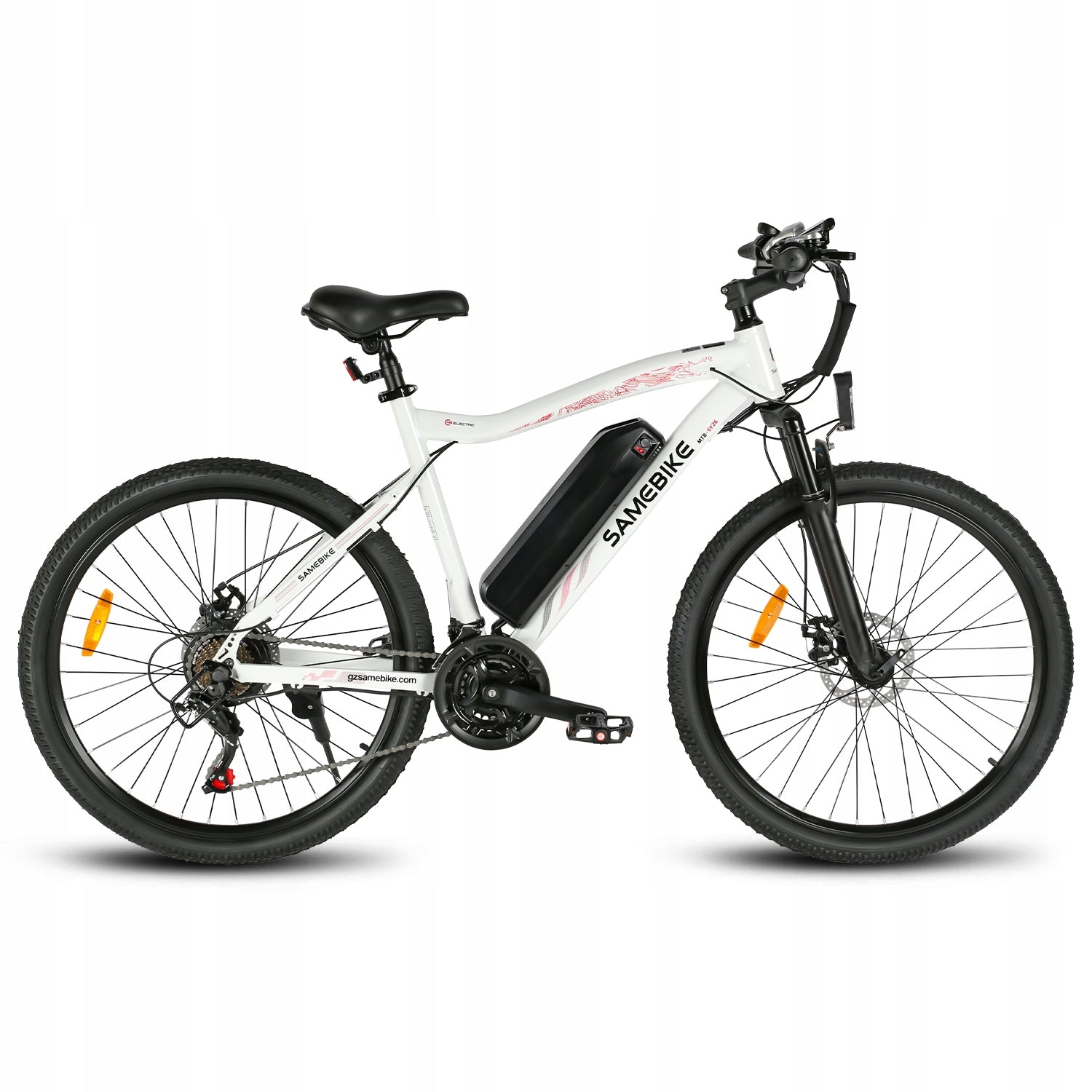 Electric vehicles Samebike SY26-II 500W 36V 13AH 35KM/H 90KM 26" MTB PL Manufacturer code Samebike SY26-II white