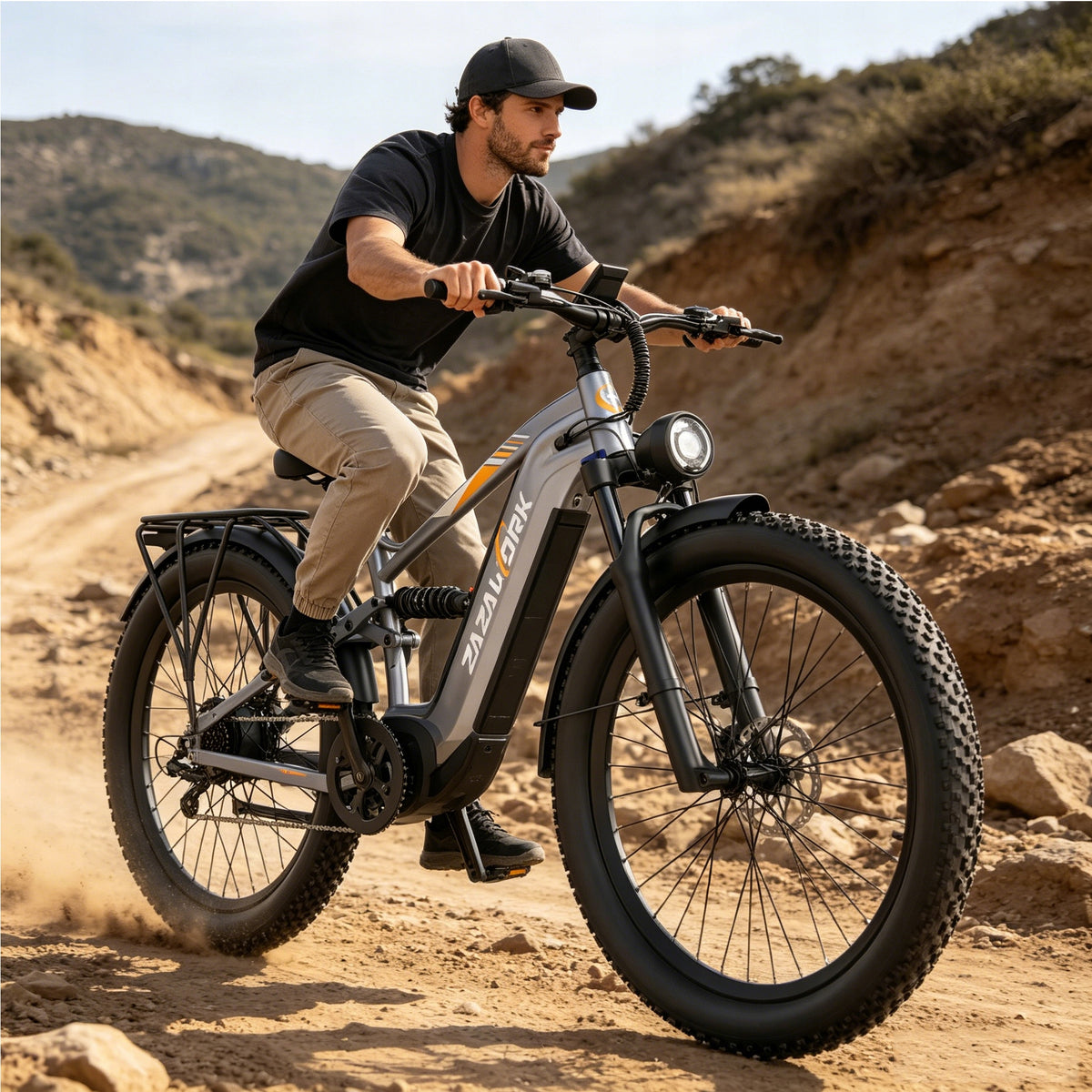 Electric vehicles ZAZAWORK CF500 1000W 20AH 45km/h 120km 7-speed+Helmet Packaging status original