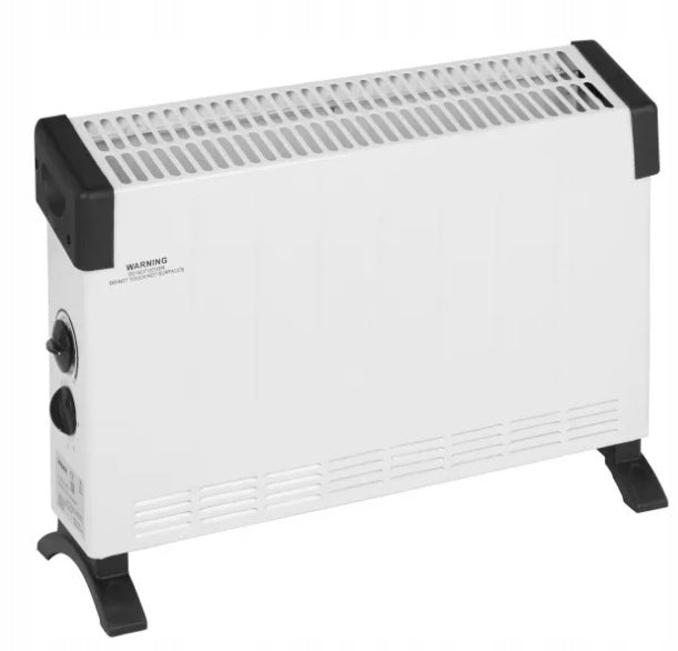 Electric wall heater 2500W convector white Brand fra