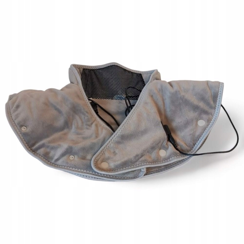 Electric warming pillow for neck and shoulders