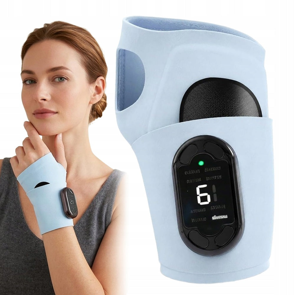 Electric wrist massager EMS vibration 8 modes for pain and fatigue