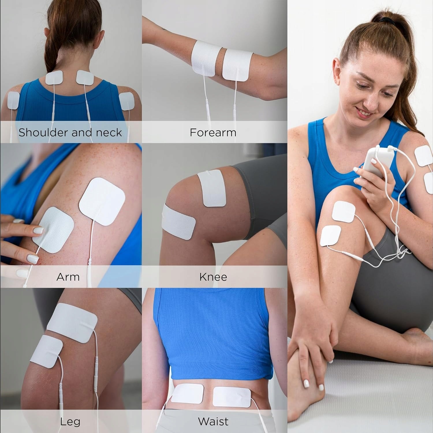 Electro Muscle Stimulator Dual Channel Massage 12electrodes AS9026 4W1 KONGZEE Brand no brand