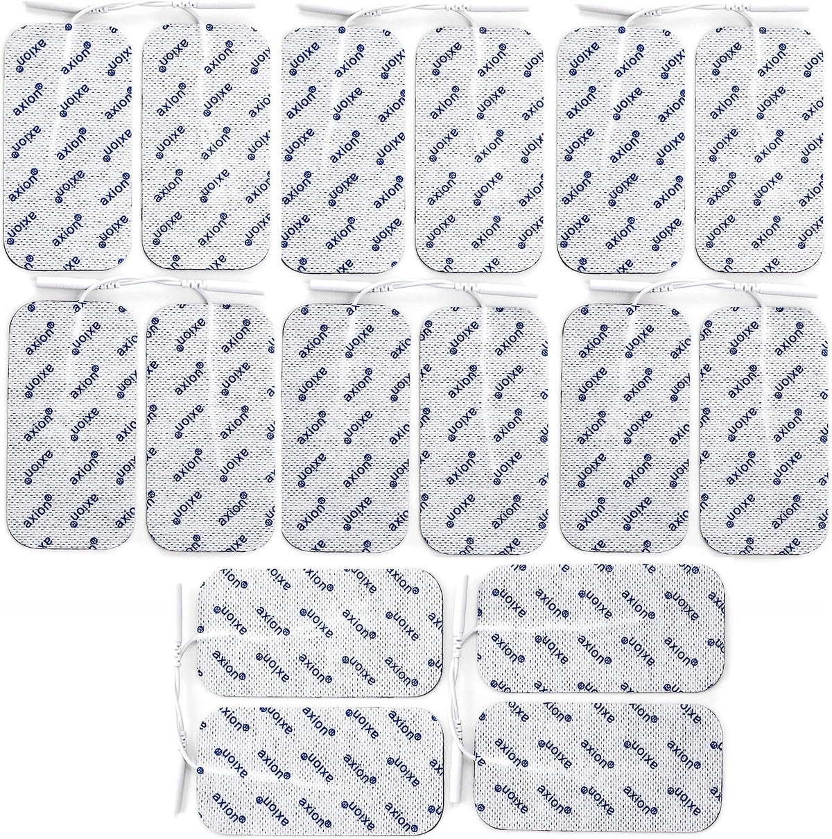 Electrodes TENS EMS 10x5cm 2mm large gel self-adhesive XXL 16 pcs massager Packaging status original