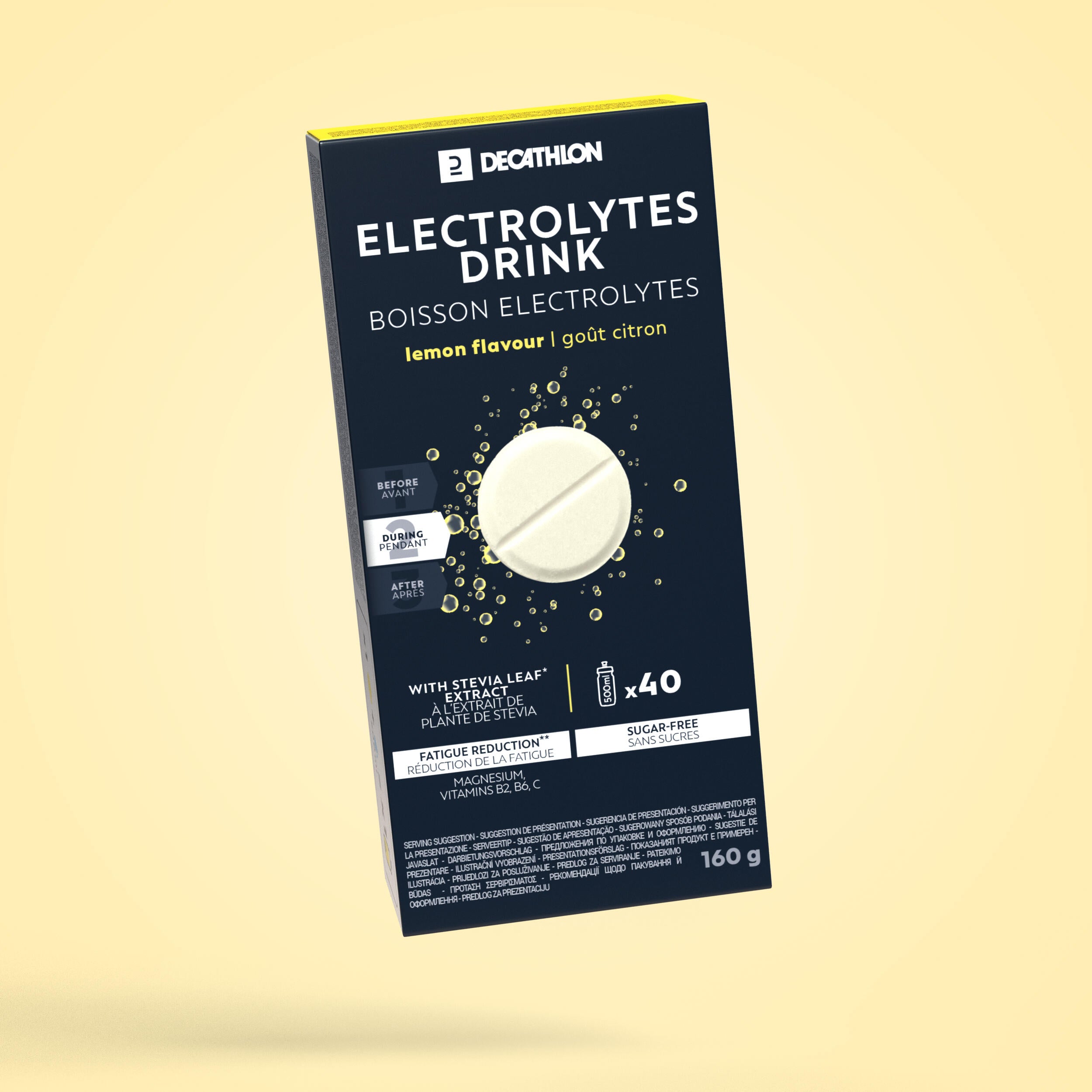 Electrolyte drink without sugar effervescent tablets fruit Aptonia 40 x 4g Manufacturer code 4094745