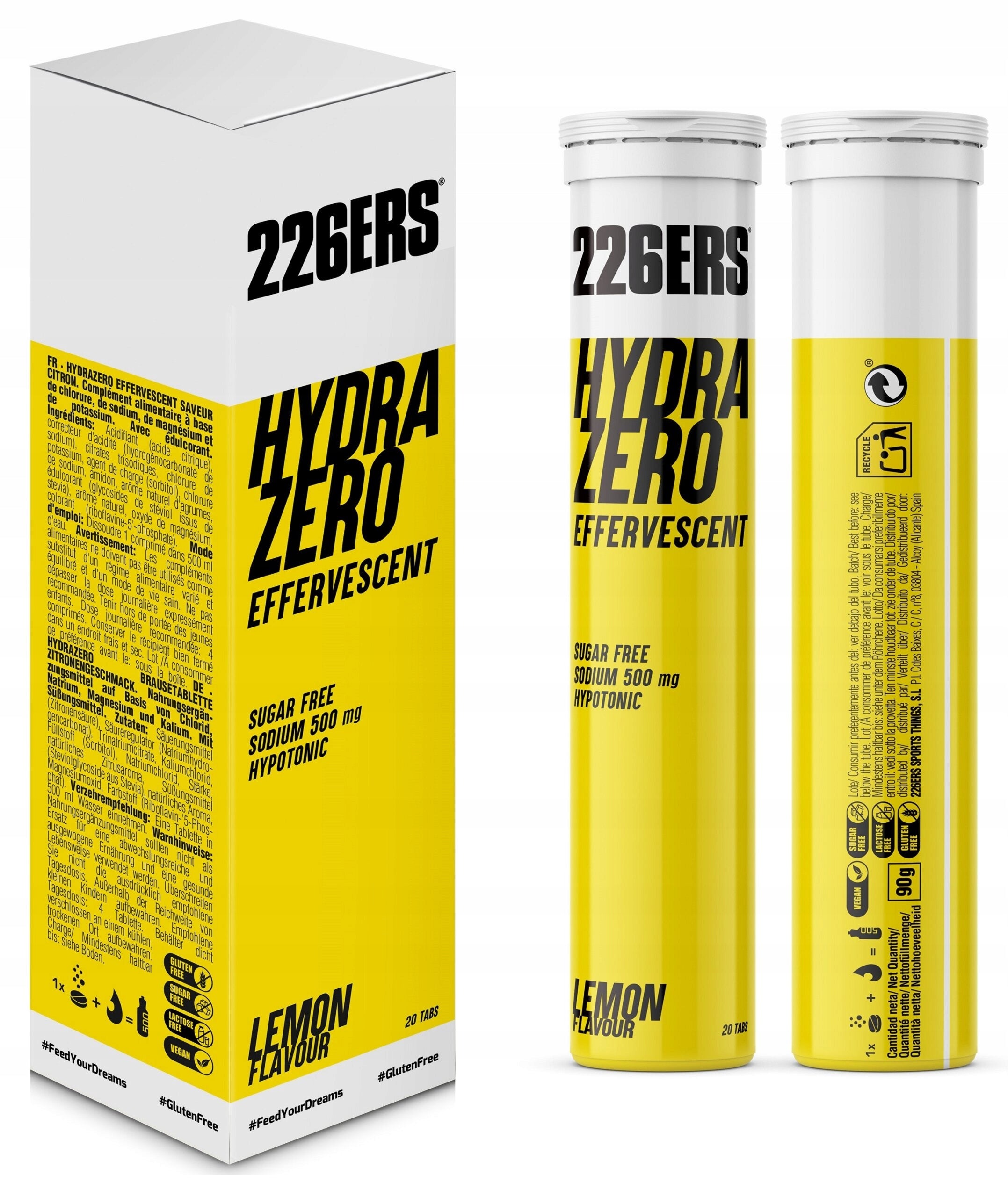 Electrolytes 226ERS Hydrazero Effervescent Lemon (20 tablets) Name other