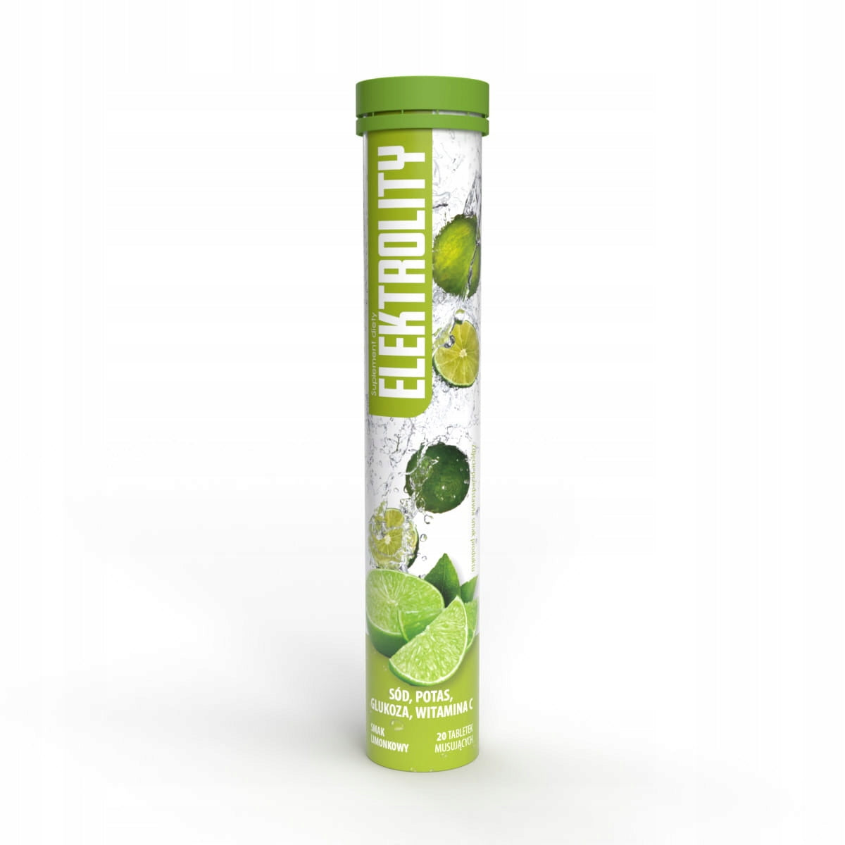 Electrolytes Activlab Lime 20 tabl sparkling Hydration Wit C