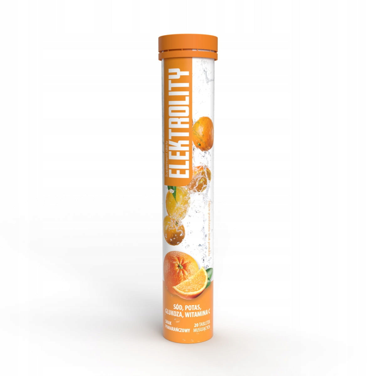 Electrolytes Activlab Orange 20 tabl sparkling Hydration Wit C