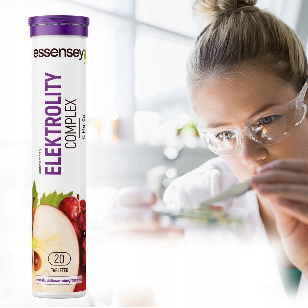 Electrolytes Complex 20 Pcs Sparkling Tablets 1060mg Magnesium Potassium Sodium Calcium Expiration date at least 1 year from the date of purchase