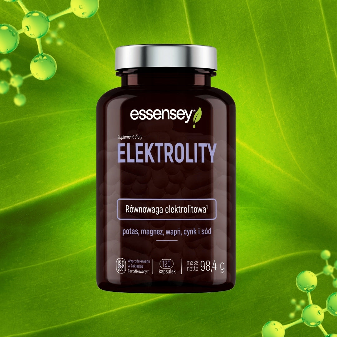 Electrolytes Complex - Magnesium Potassium Zinc Chloride - Muscles Heart Fatigue Manufacturer code Minerały w kapsułkach, tabletkach, sód keto