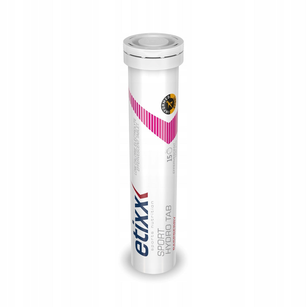 Electrolytes Etixx Sport Hydro Tabs Raspberry 15 pcs sodium potassium calcium magnesium