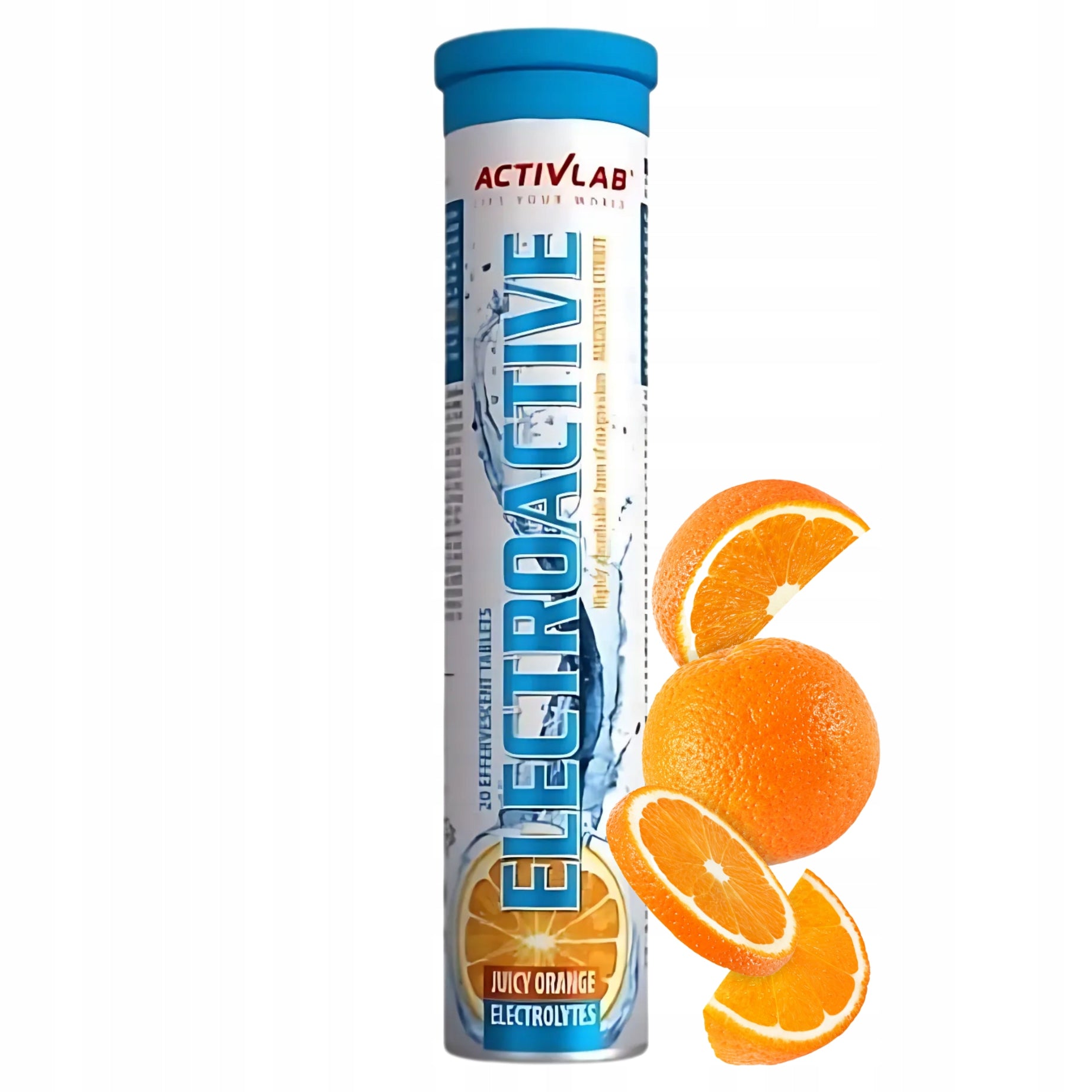 Electrolytes Orange Activlab Electroactive Glucose 20 effervescent
