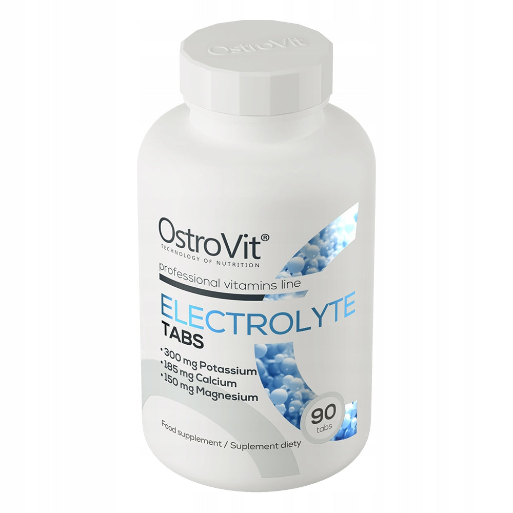Electrolytes OstroVit 90 tabs Sugar-free POTASSIUM CALCIUM MAGNESIUM SODIUM Energy CHLORINE Expiration date not specified