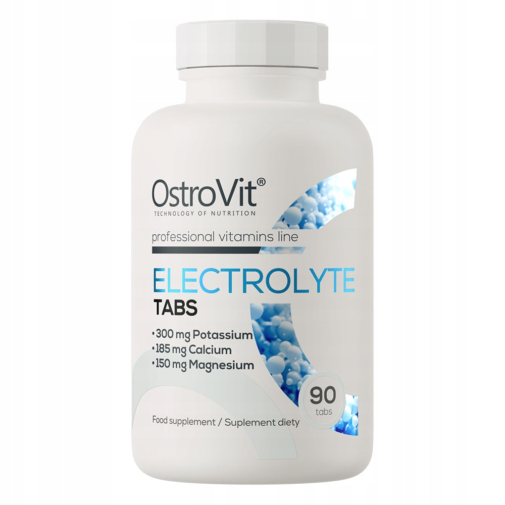 Electrolytes OstroVit 90 tabs Sugar-free POTASSIUM CALCIUM MAGNESIUM SODIUM Energy CHLORINE