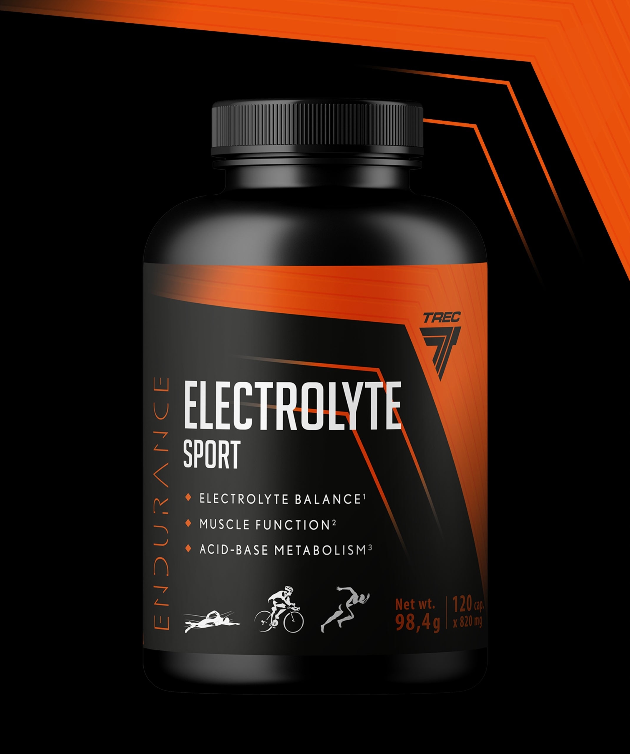 Electrolytes TREC Premium Complex Magnesium Potassium Zinc Calcium Sodium Minerals 120 k EAN (GTIN) 5902114060206