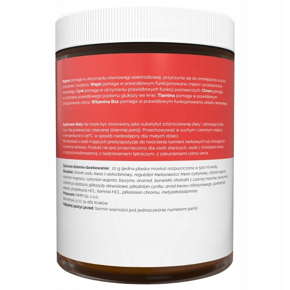 Electrolytes Without Sugar Isotonic Vitamin B1 B3 B5 B6 B12 Strawberry 250g Packaging status original