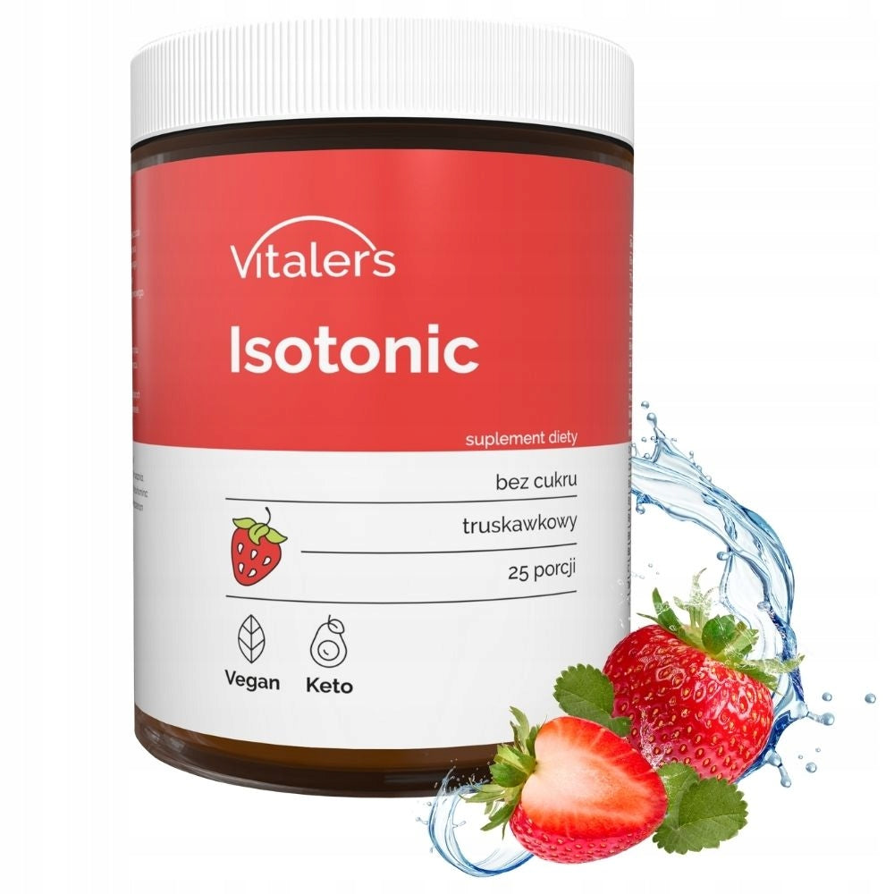 Electrolytes Without Sugar Isotonic Vitamin B1 B3 B5 B6 B12 Strawberry 250g