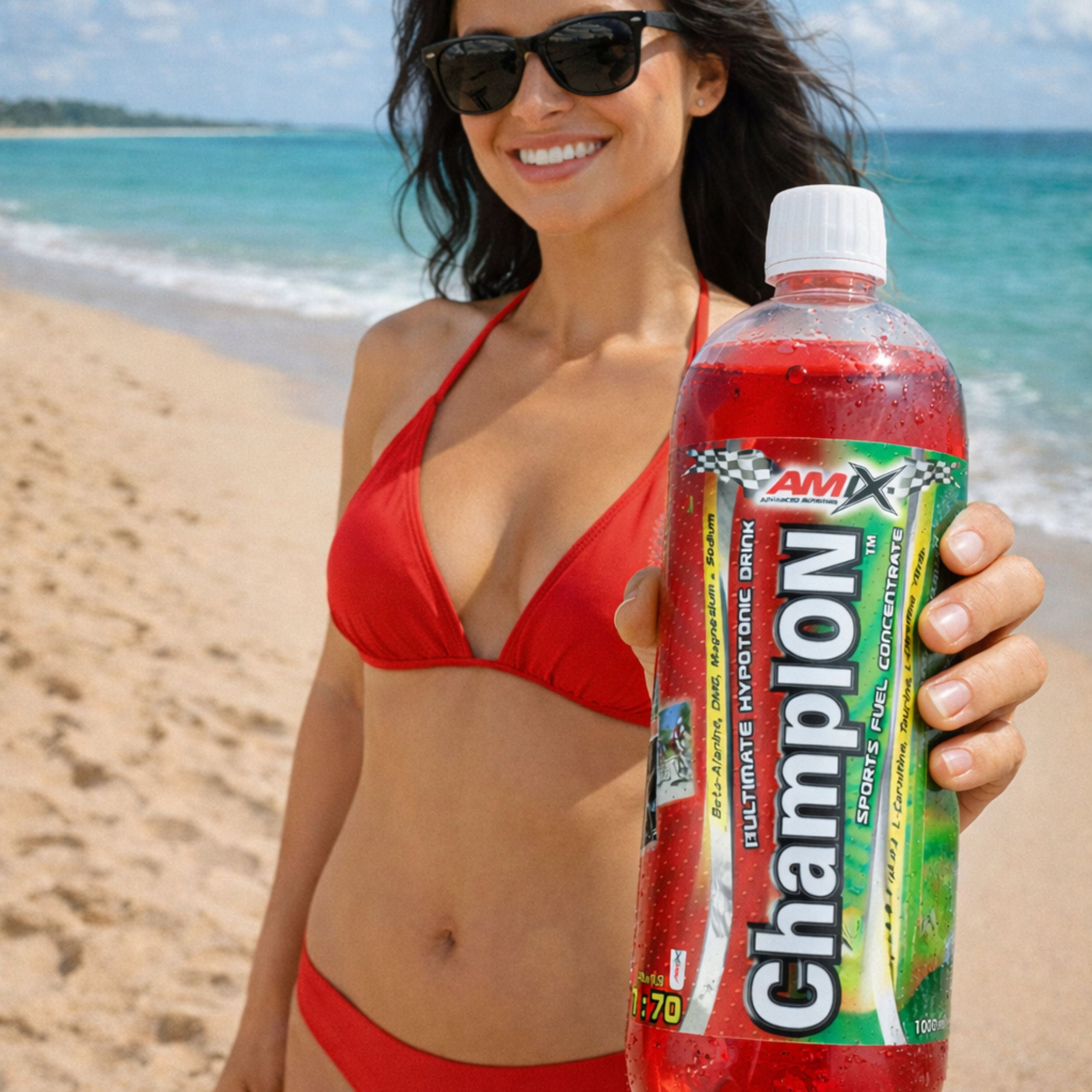 Electrolytes in Liquid Isotonic Drink Concentrate Taste of Kiwi 1000ml Expiration date at least six months from the date of purchase