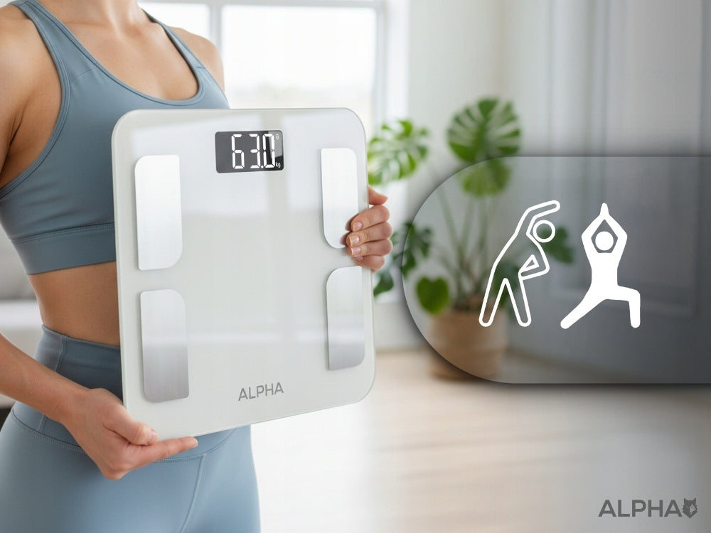 Electronic Bathroom Scale Alpha - Application in Polish Analytical 21in1 Manufacturer code SC-01