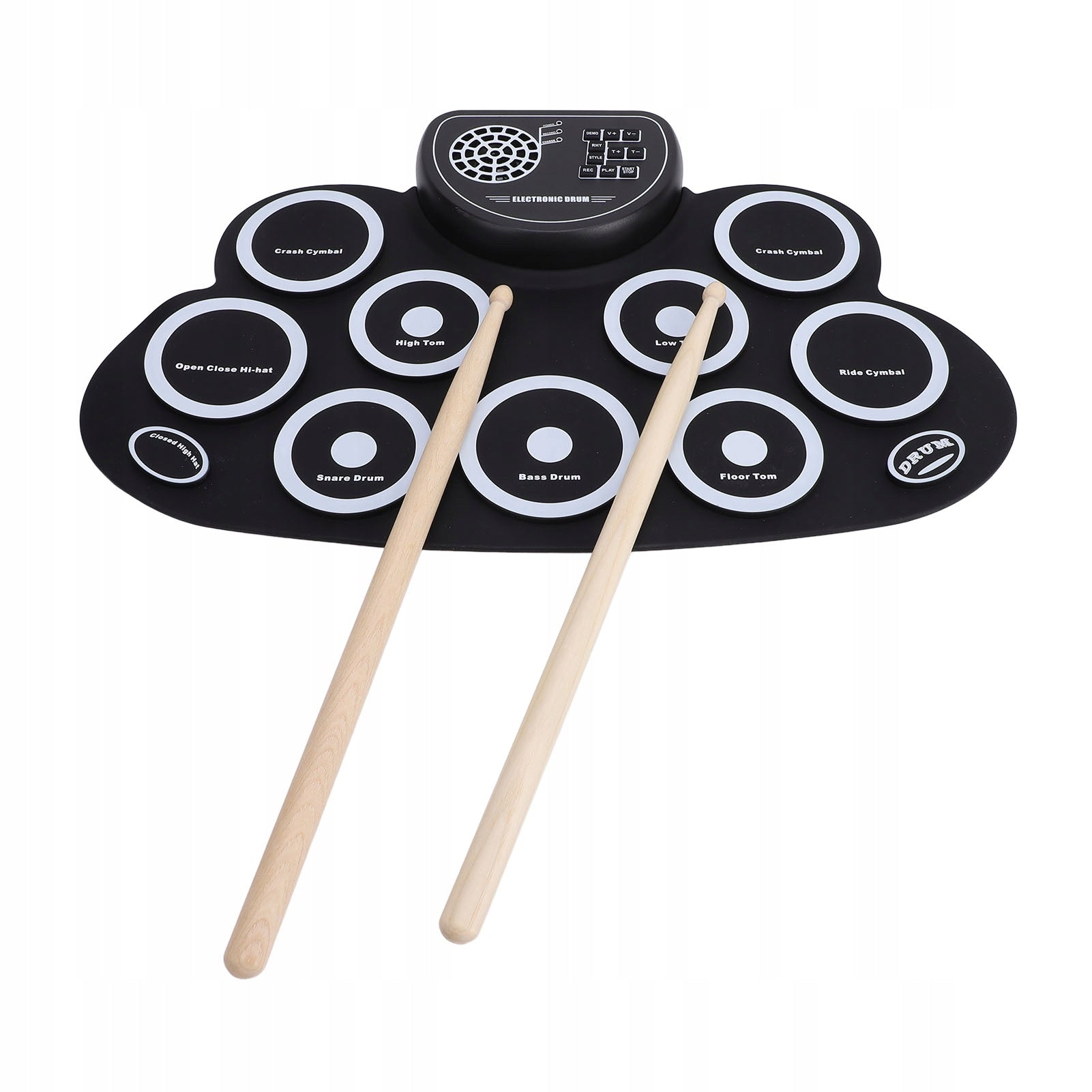 Electronic Drum Kit with 9 Pads, Portable Electronic Drum Brand no brand