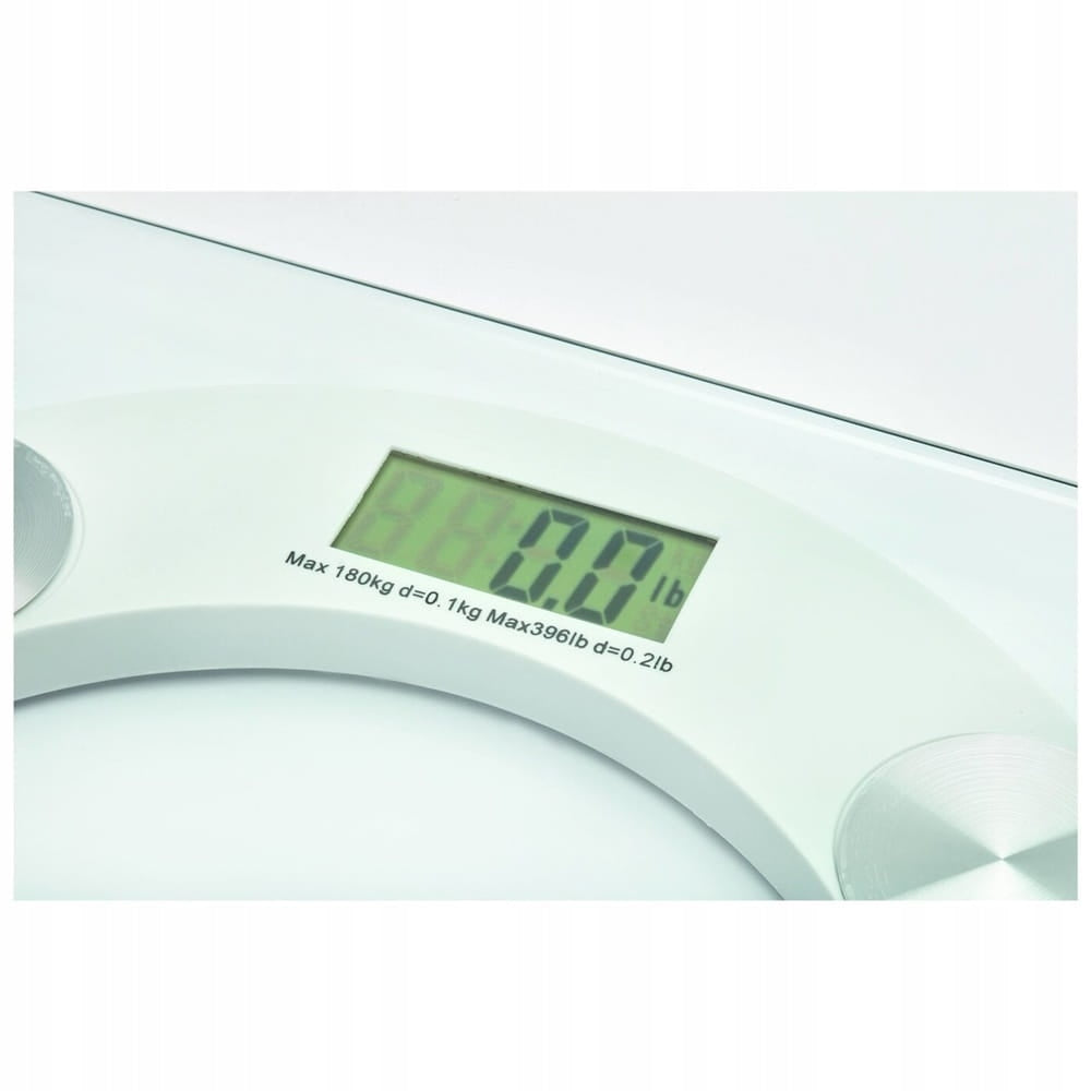 Electronic Glass Bathroom Scale 180 kg Batteries included yes