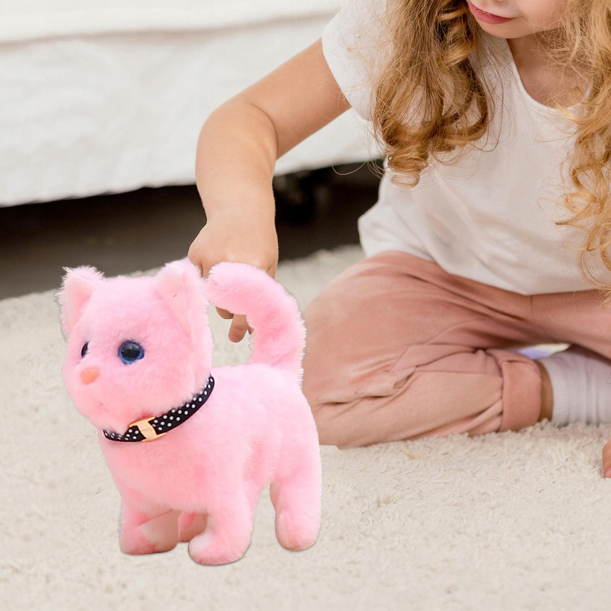 Electronic Interactive Cat Doll Adorable with Kind other