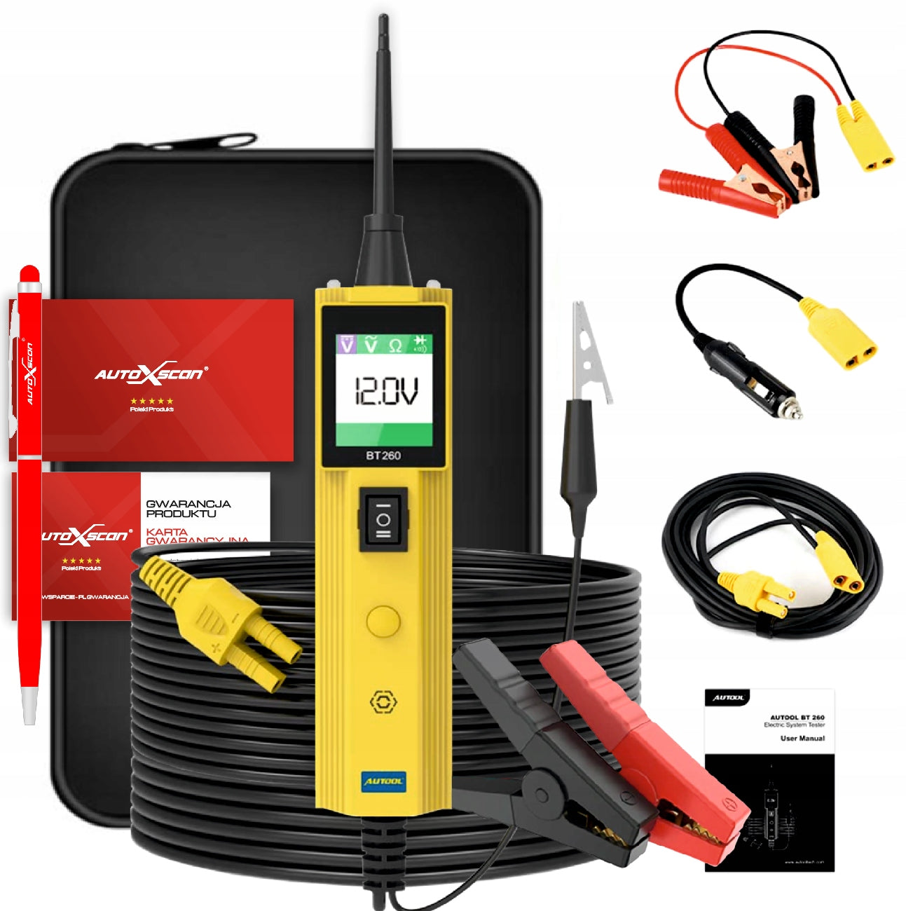 Electronic Meter Circuit Tester AUTOOL BT260 MULTIMETER LCD OSCILLOSCOPE