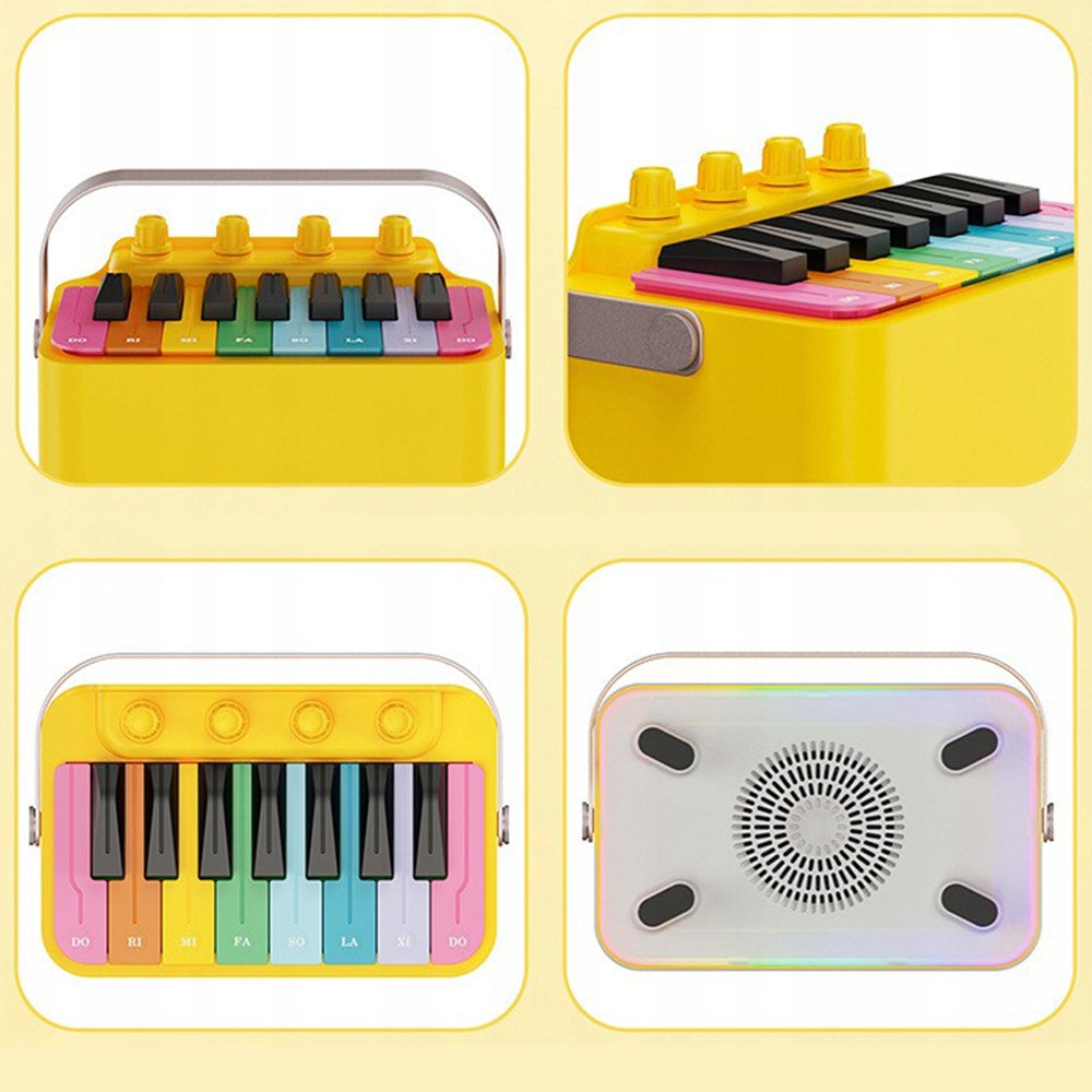 Electronic Piano Style Bluetooth Speaker with RGB LEDs Brand no brand