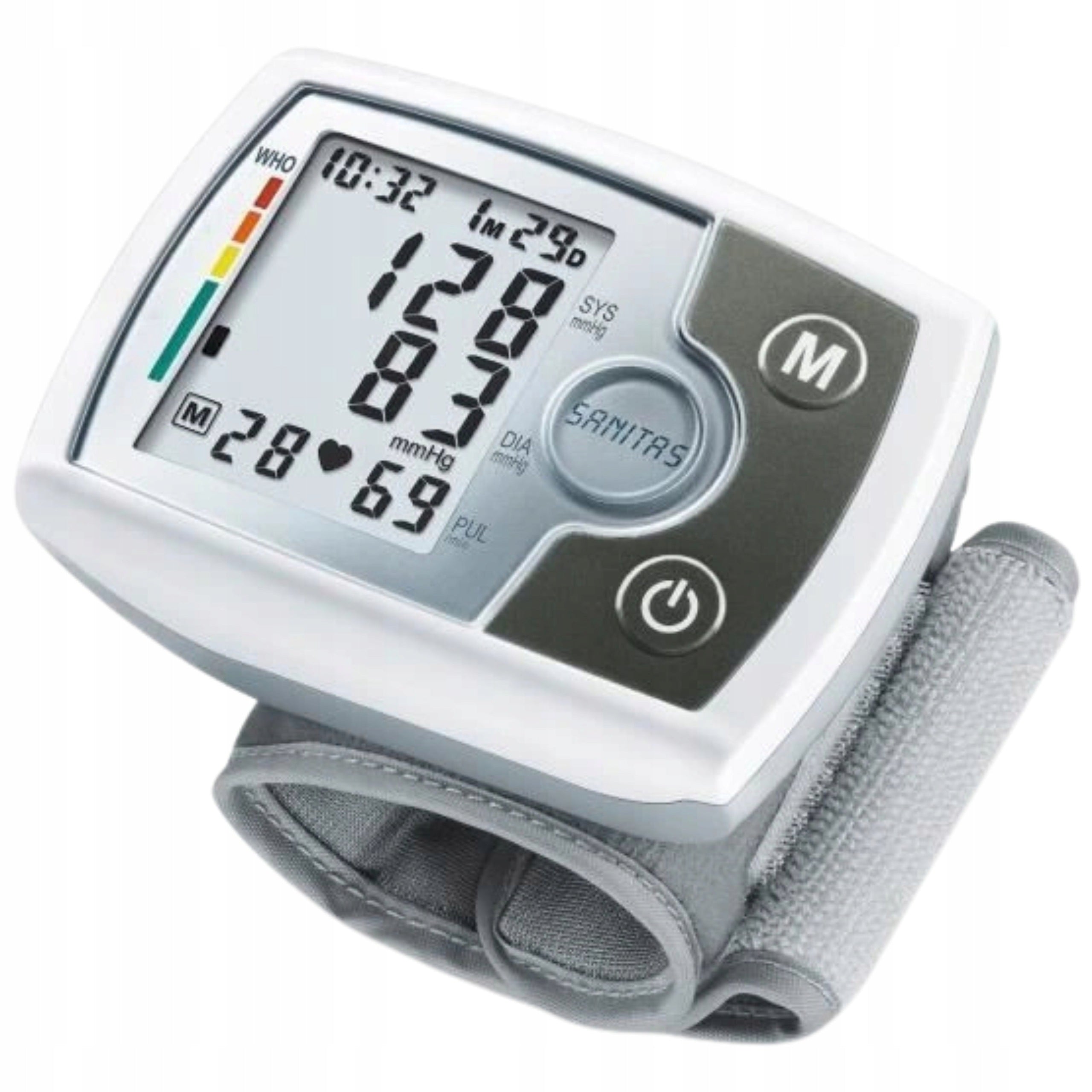 Electronic Wrist Blood Pressure Monitor for Wrist Sanitas SBM 03