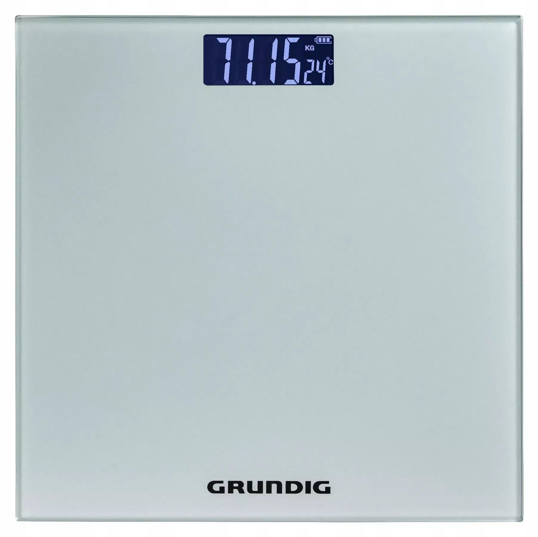 Electronic bathroom scale GRUNDIG 28cm 180kg Kind electronic