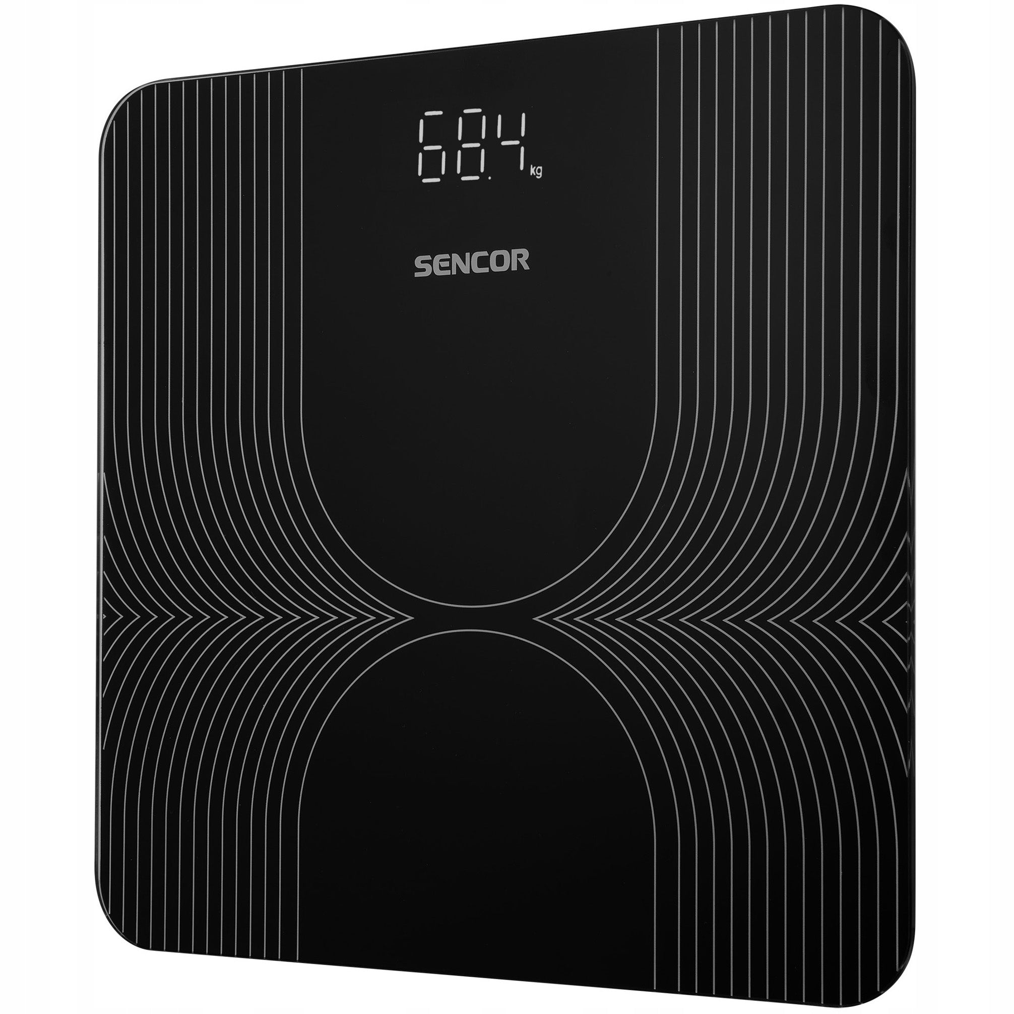 Electronic bathroom scale Sencor SBS2476BK Slim 180kg tempered glass EAN (GTIN) 8590669338412