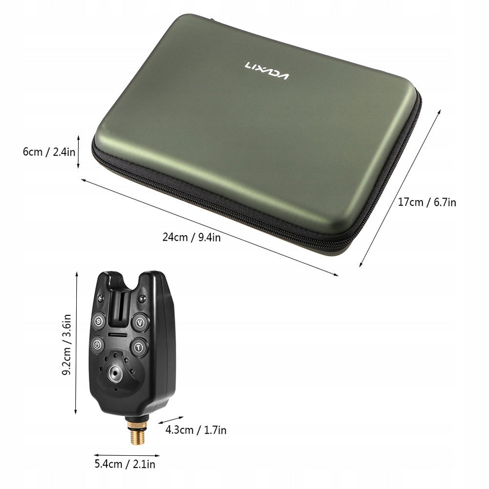Electronic bite alarm Lixada JY-1-3-SW5 Manufacturer code 755567783551