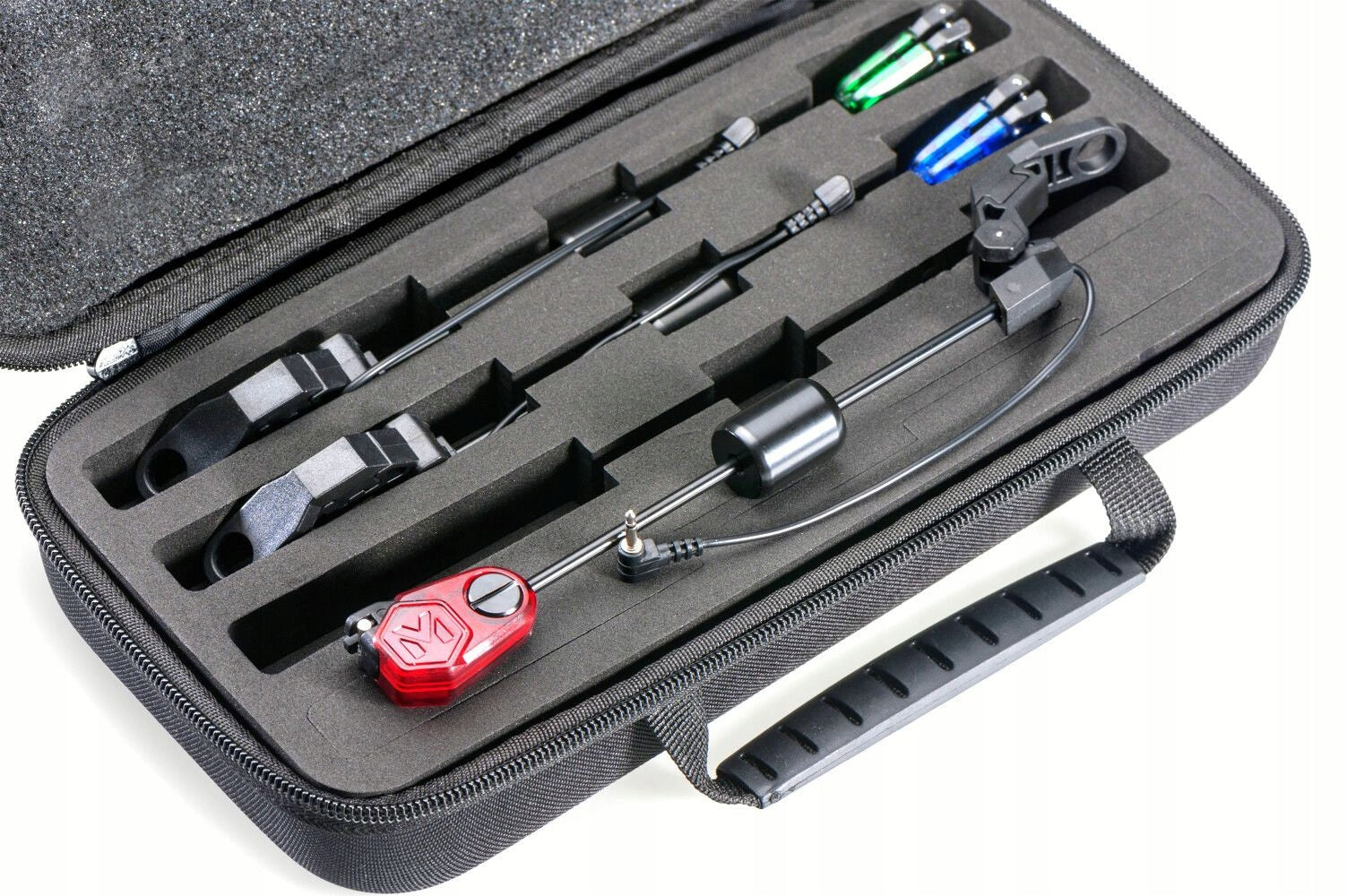 Electronic bite alarm Mivardi Swing Arm MCX 77 Set RGB