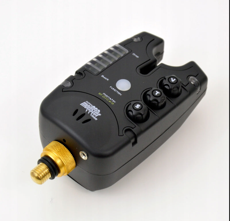 Electronic bite alarm Monster Fishing MF-213 V3 RGB 4+1 Batteries included no