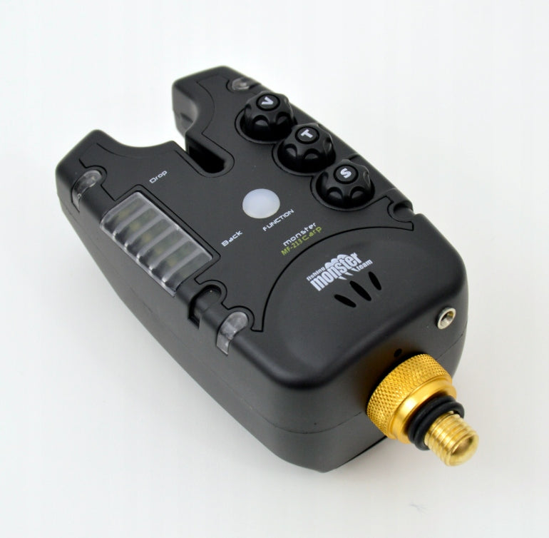 Electronic bite alarm Monster Fishing MF-213 V3 RGB 4+1 Packaging status original