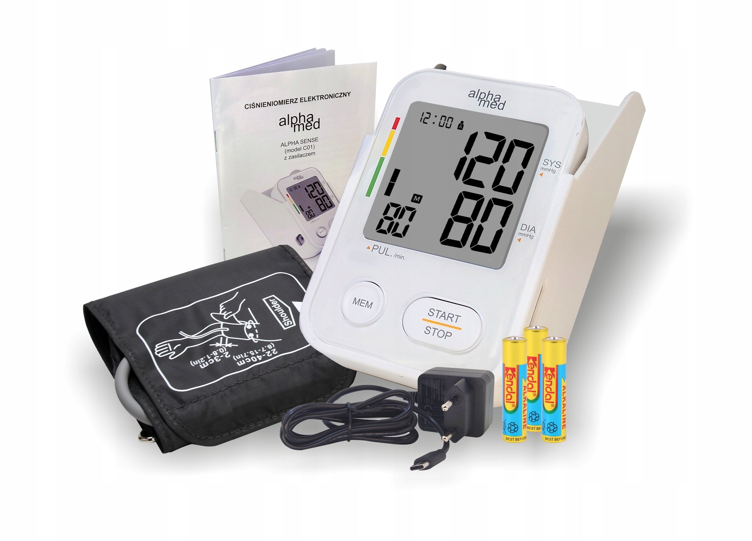 Electronic blood pressure monitor Alphamed Alpha Sense C01 for shoulder