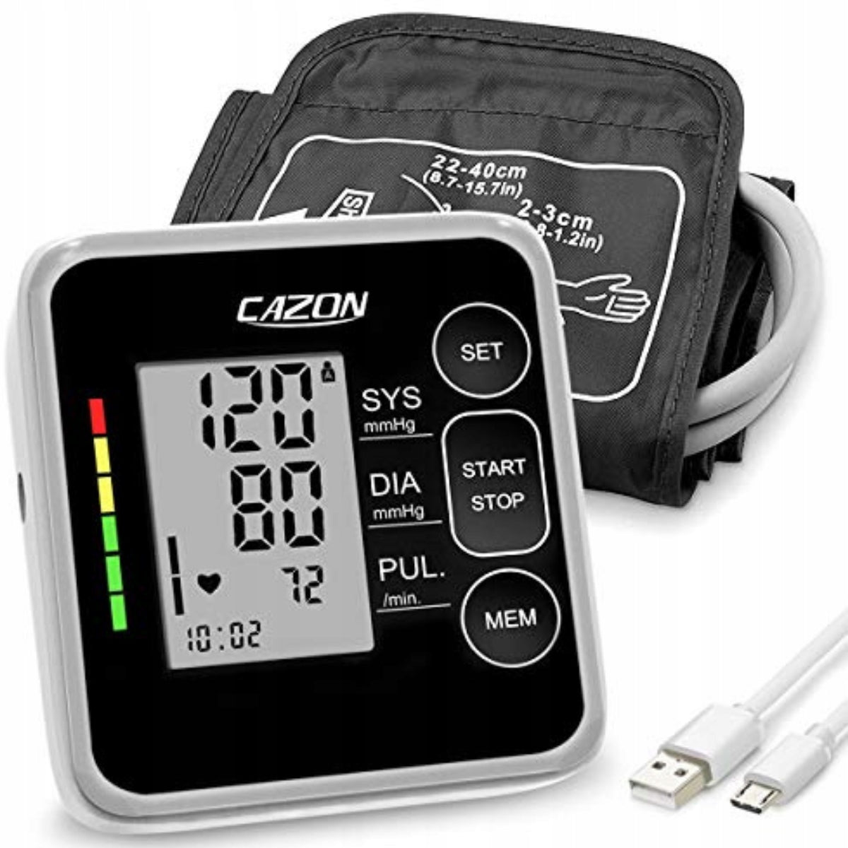 Electronic blood pressure monitor Cazon B26 LARGE SCREEN CUFF 22-42 cm