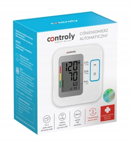 Electronic blood pressure monitor Controly B07 for shoulder