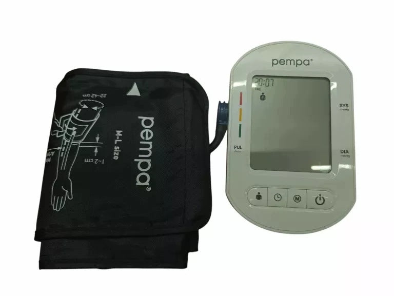 Electronic blood pressure monitor Pempa BP100 for shoulder white Packaging status original