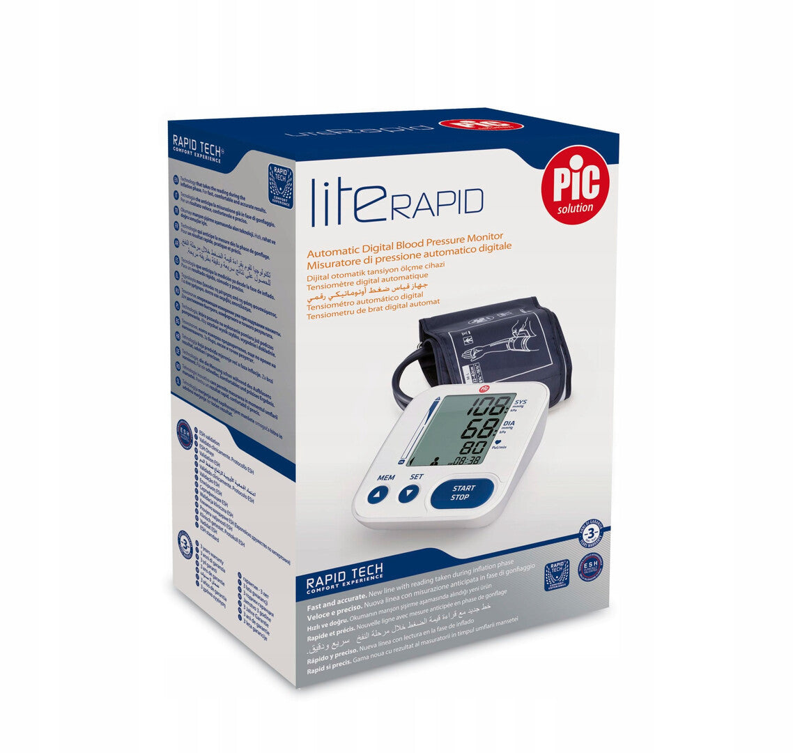 Electronic blood pressure monitor PiC Solution liteRAPID Medical device no