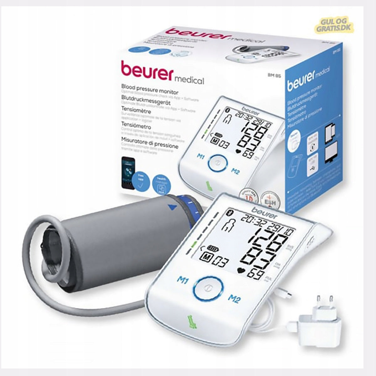 Electronic blood pressure monitor beurer BM85 for shoulder