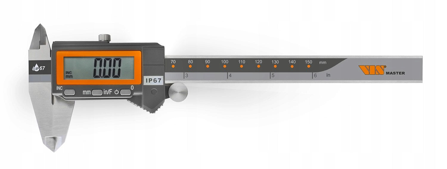 Electronic caliper 150mm IP67 VIS